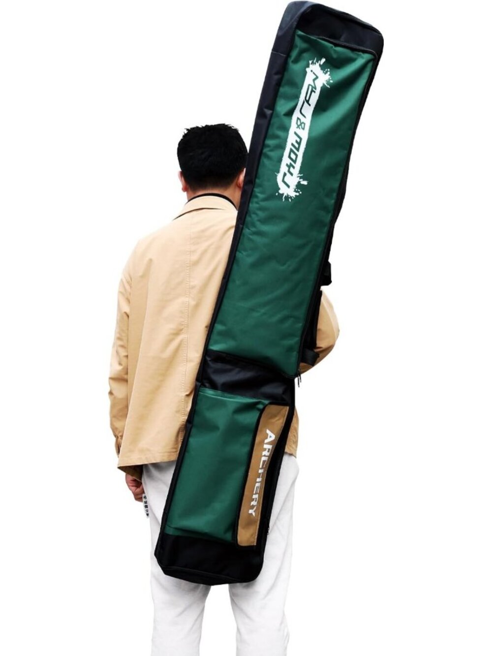 Durable Longbow Case with Soft Lining, 59in/68in, Perfect for Outdoor Archery